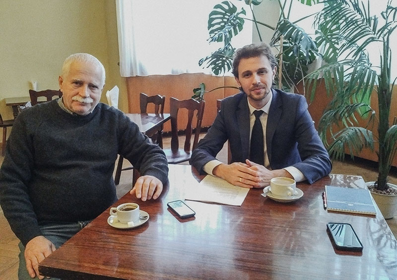 Президент АУБ провів зустріч з першим президентом АУБ